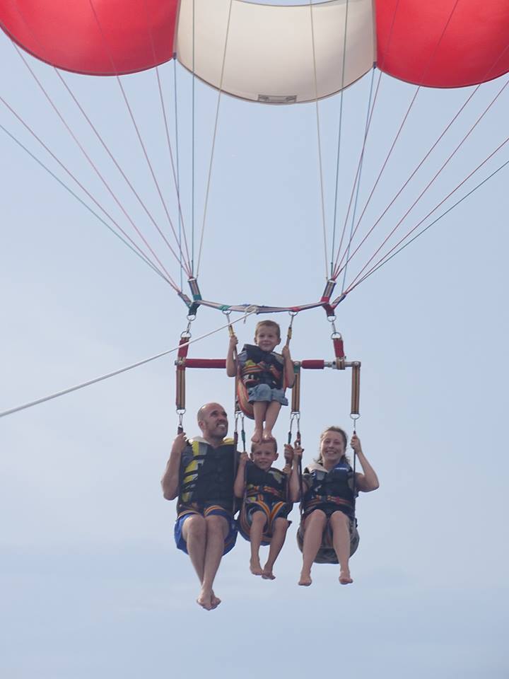 vol parachute ascensionnel sanary quatres personnes