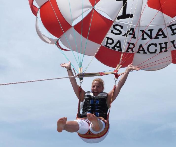 parachute ascensionnel une personne