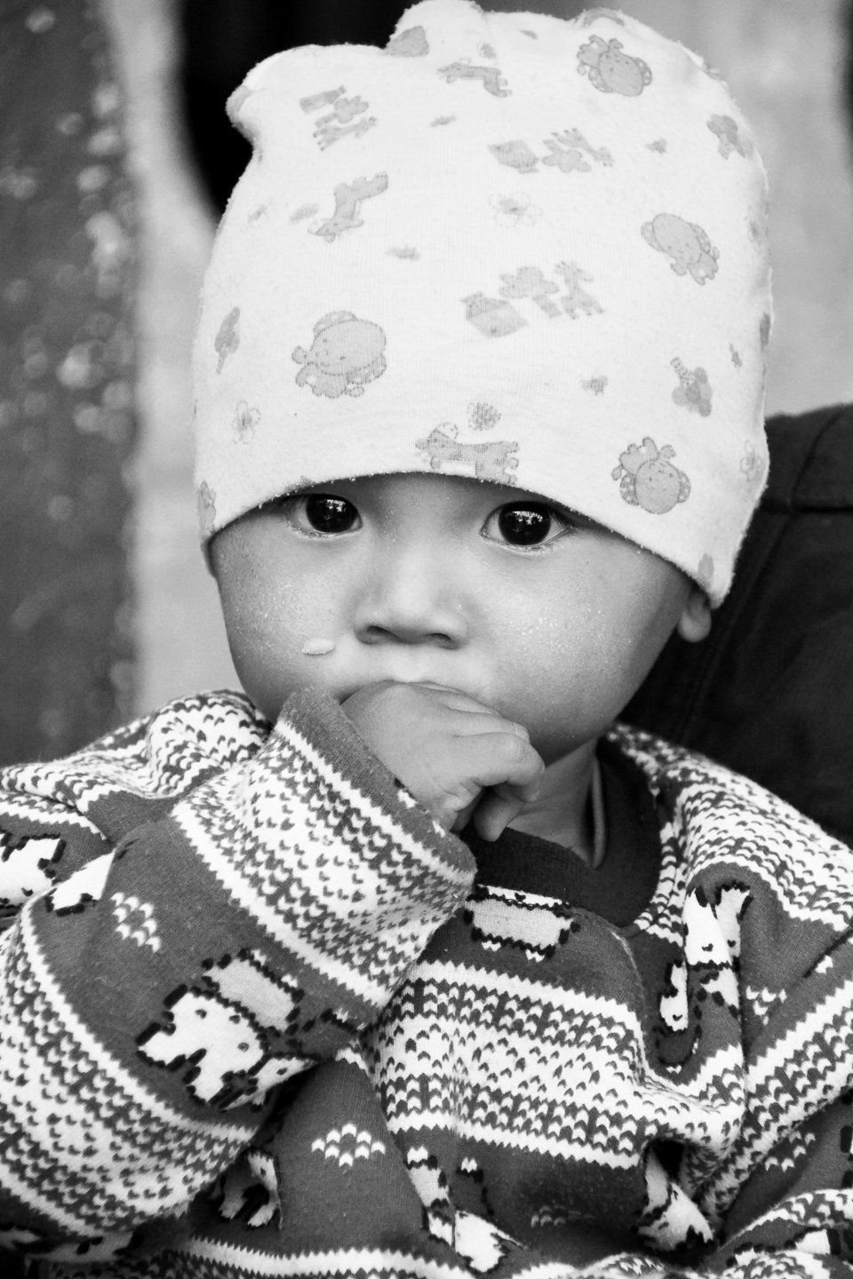 Portraits noir et blanc