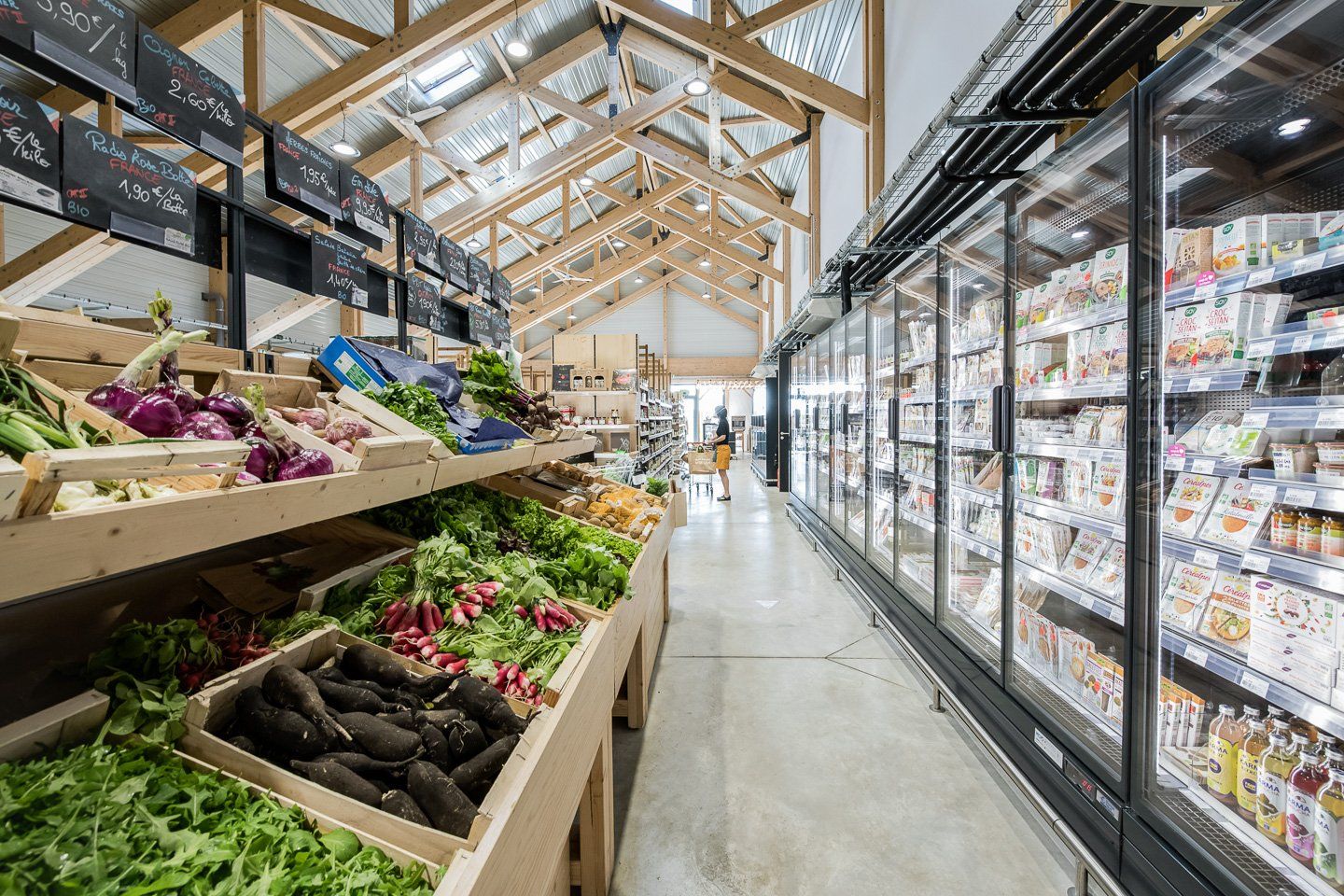 Supermarché bio - Adhika