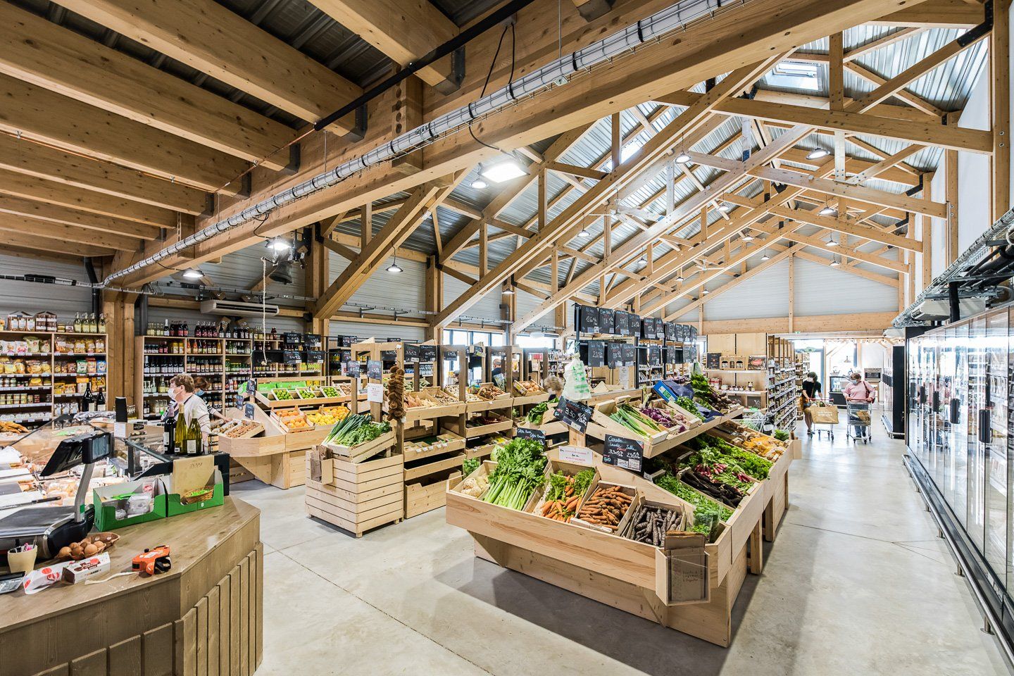 Supermarché bio - Adhika