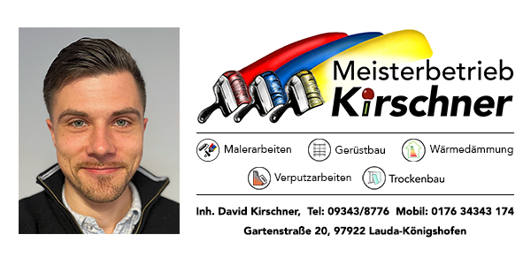 David Kirschner, Malerbetrieb Kirschner, Kontakt