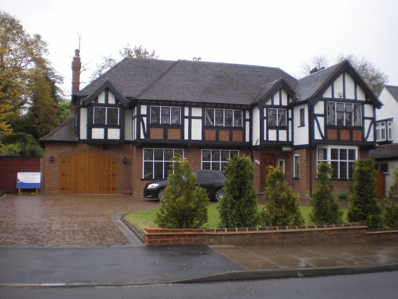 Beautifully renovated Tudor-style home with modern finishes and enhanced curb appeal — after full-scale transformation by Richard Norton Construction in North Kent.