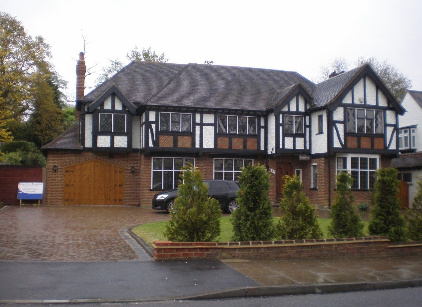 Beautifully renovated Tudor-style home with modern finishes and enhanced curb appeal — after full-scale transformation by Richard Norton Construction in North Kent.