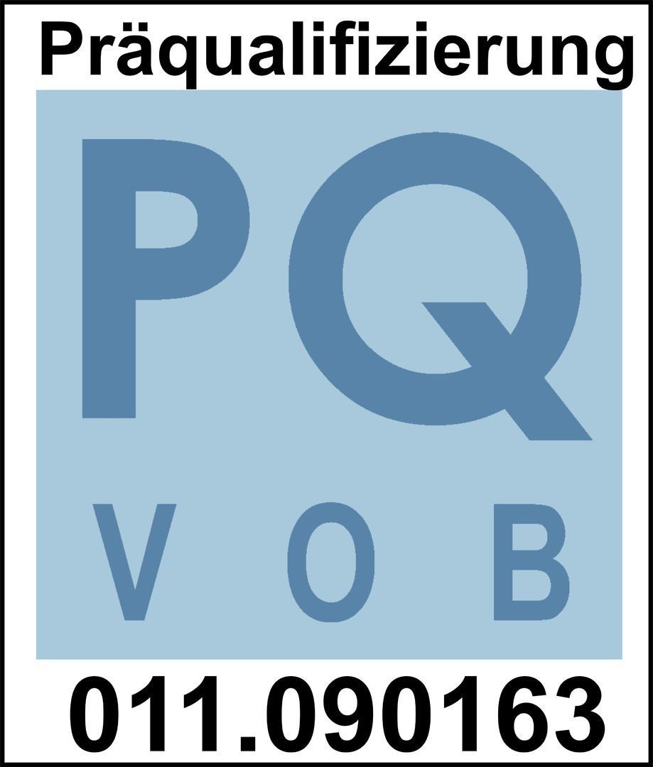 Logo der Präqualifikation nach VOB
