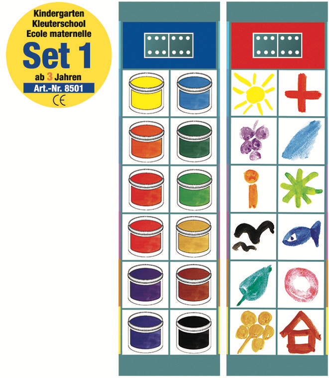 Flocards Set 1 - Kindergarten ab 3 Jahren
