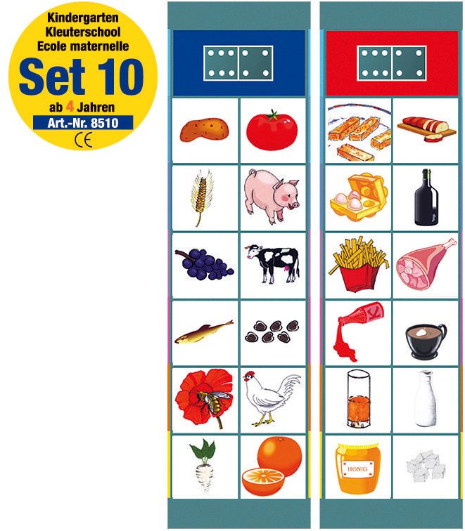 Flocards Set 10 - Kindergarten ab 4 Jahren Flocards Set 10 - Kindergarten ab 4 Jahren