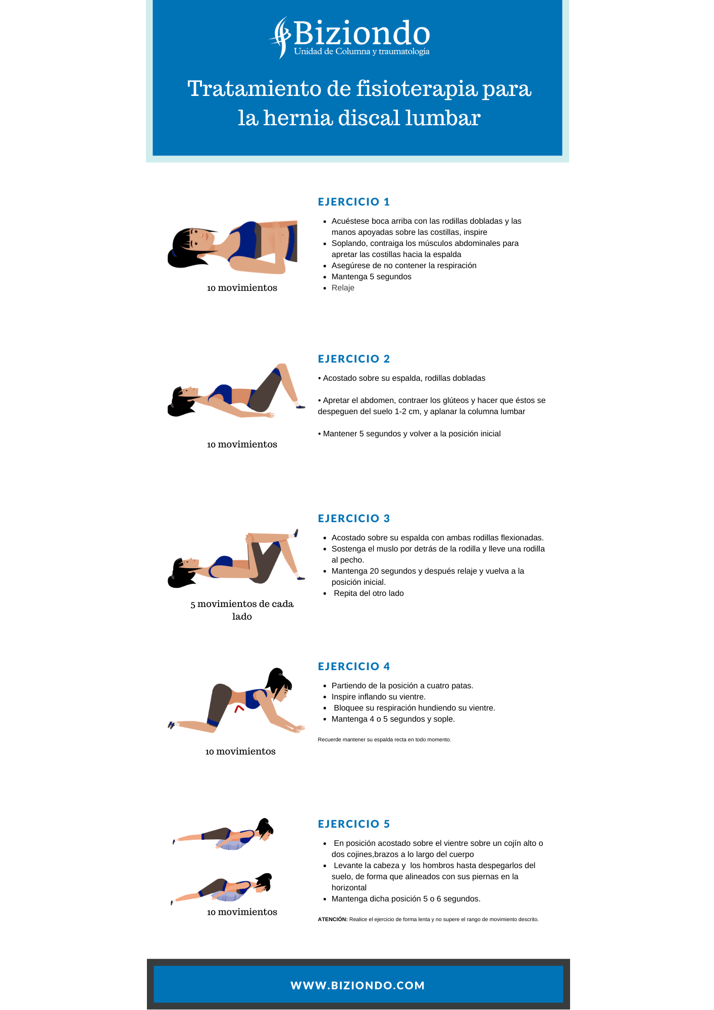 Fisioterapia para columna vertebral