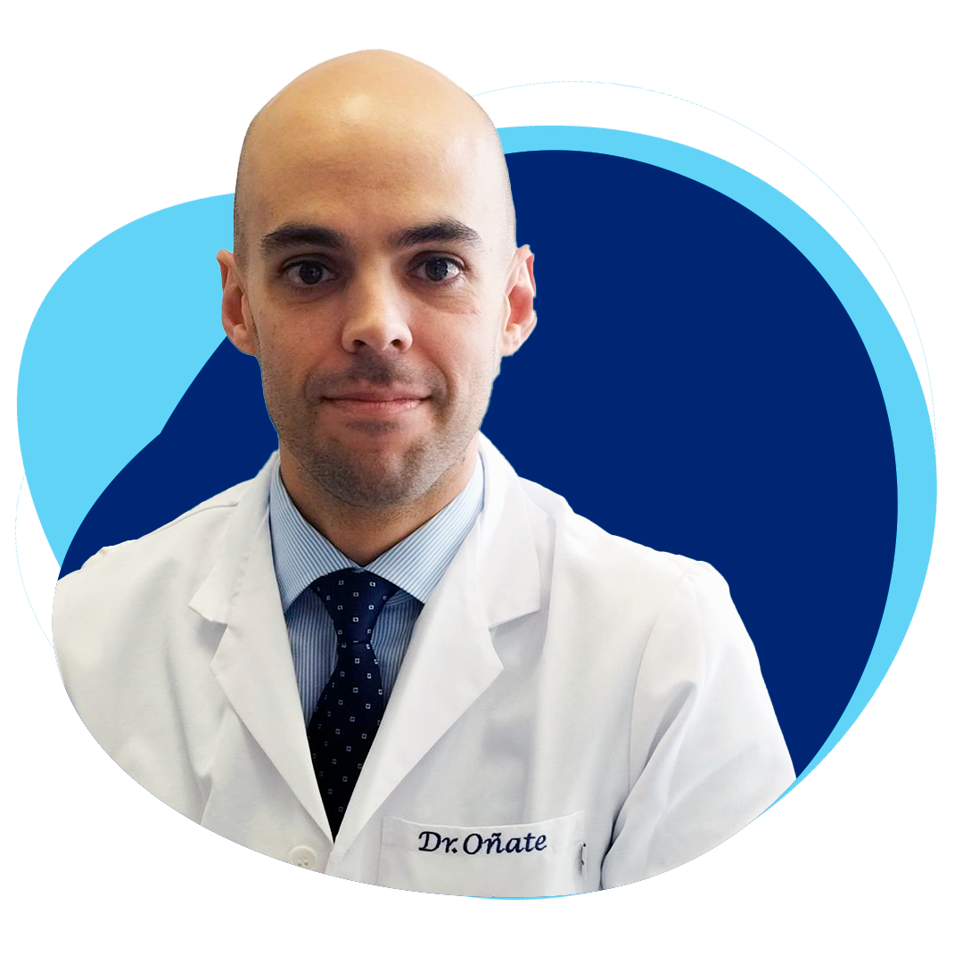 Dr. Daniel Oñate, especialista en Columna vertebral Fotografía del Dr. Daniel Oñate, especialista en columna vertebral