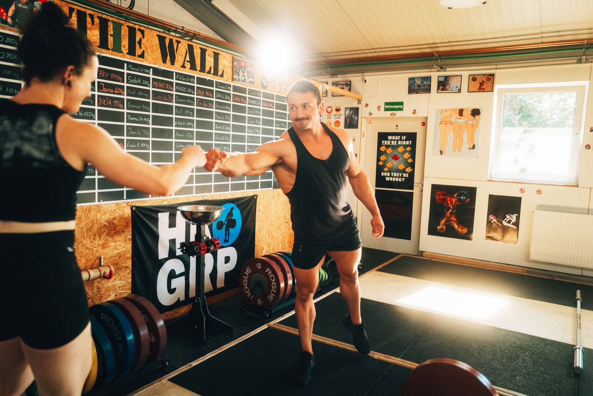 Community die sich pusht nahe waibstadt