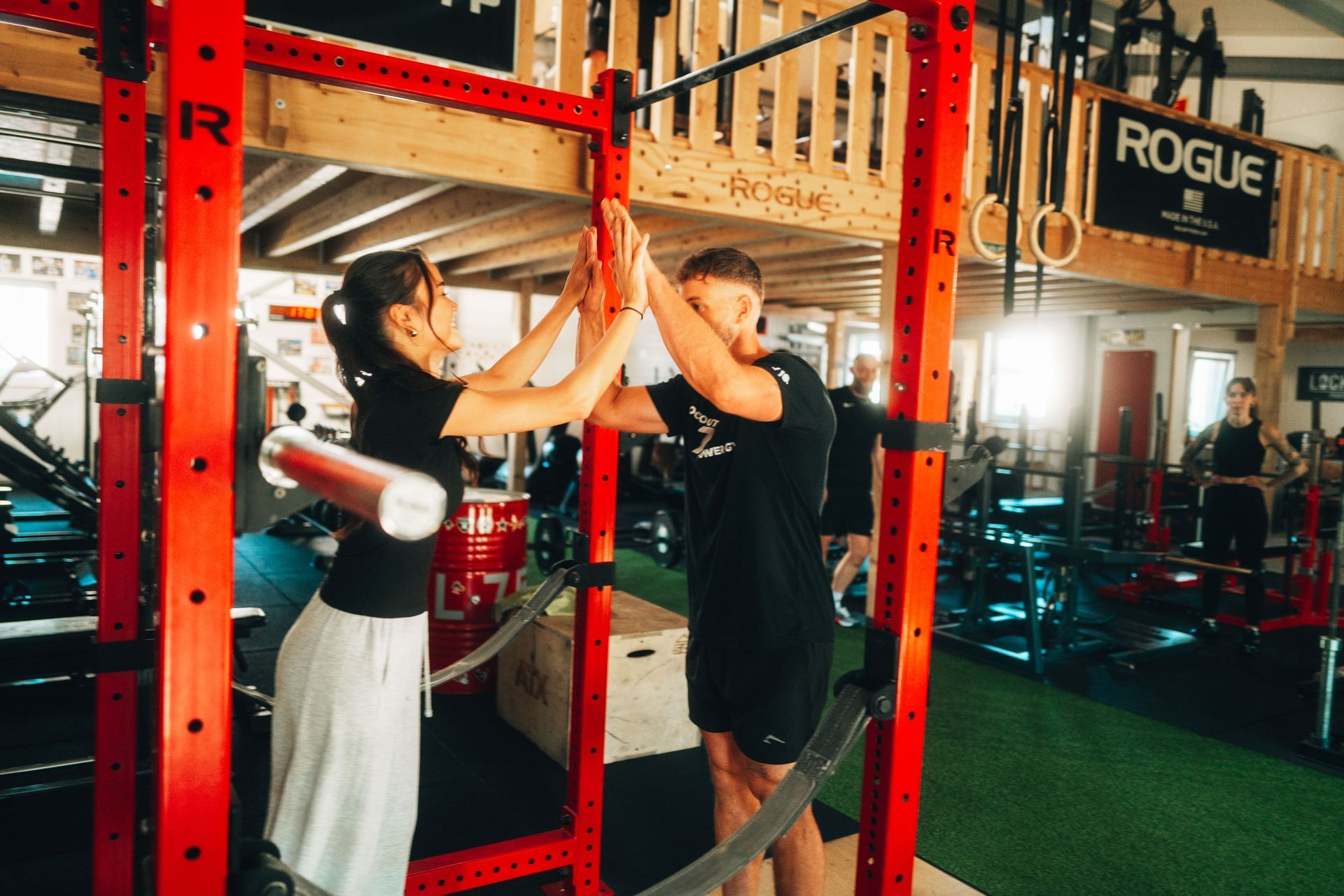 Trainer pusht Member in Neckarbischofsheim