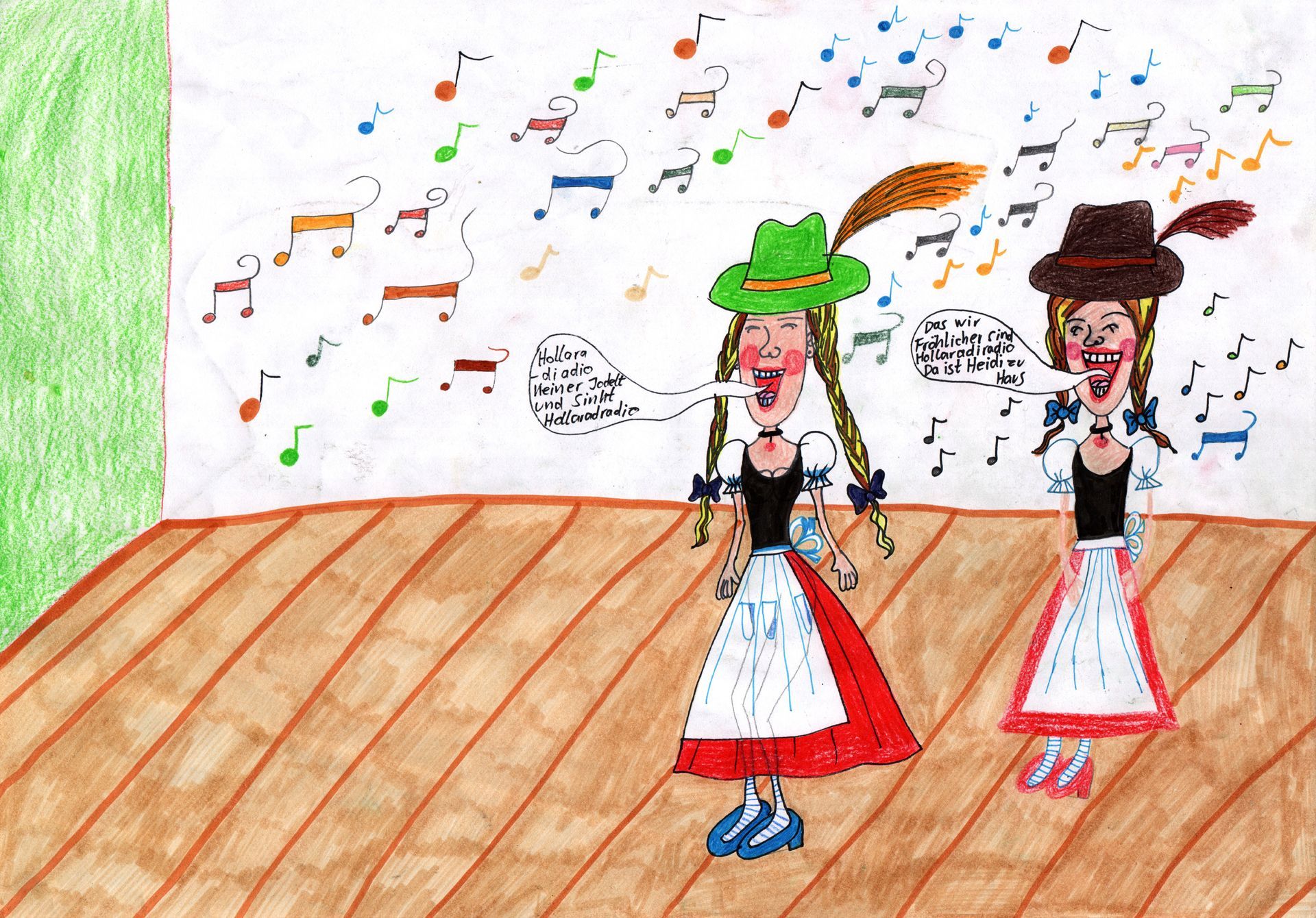 Nina Weber HOLLARADIADO Mischtechnik, 29.7 x 42 cm, 2019