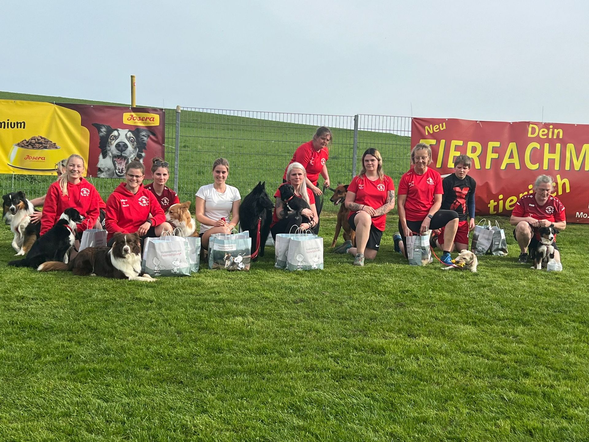 Gruppenbild der THS-Mannschaft des HSF Dernbach e.V.