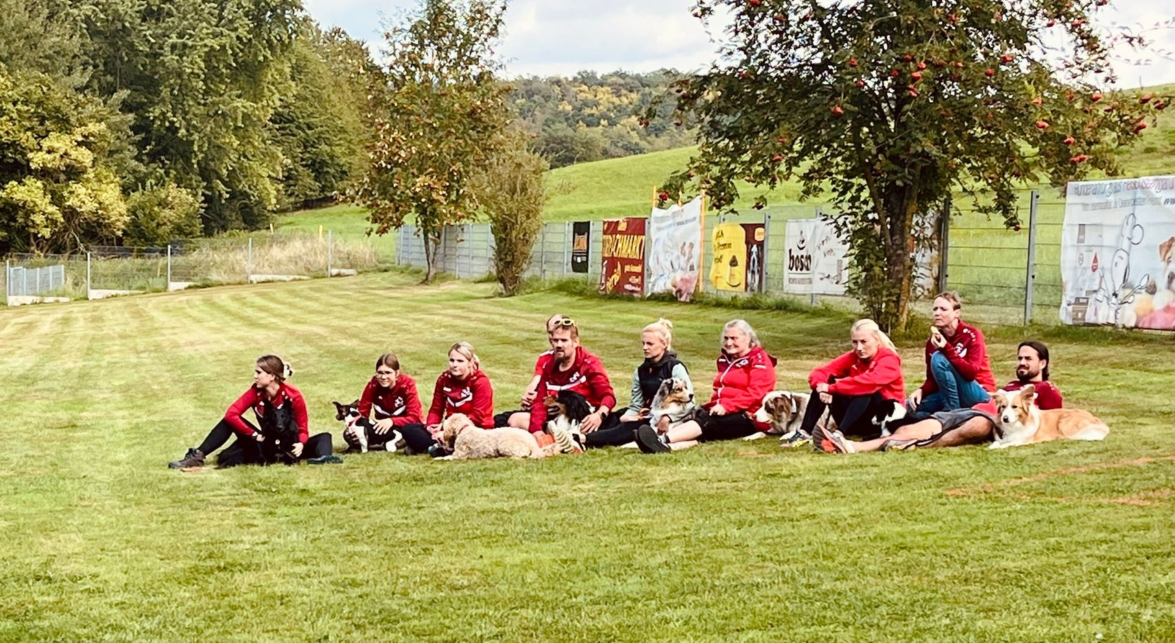 Der Nachwuchs war auch mit dabei und hat kräftig mitgefiebert!