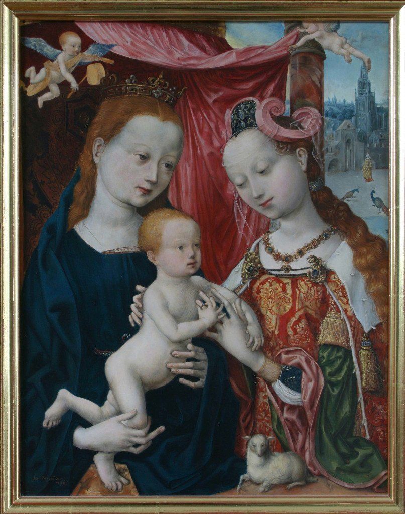 Kopien Alter Meister, Jo Niklaus, Nürnberg im Germanischen Nationalmuseum