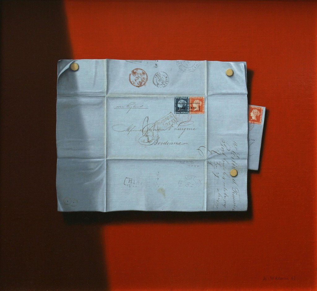 Feinmalerei, Briefmarken in der Kunst, Trompe-lóeil, Jo Niklaus