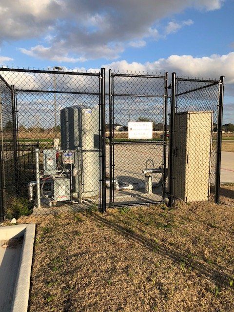 Outside of a water treatment system