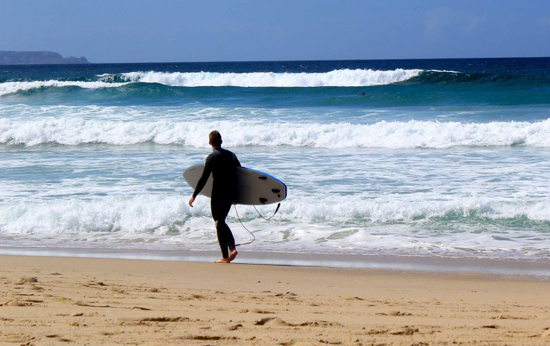 Surfista en Razo