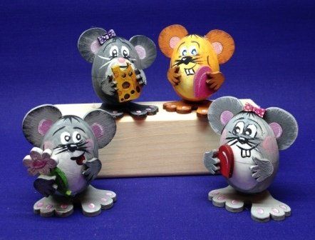 kleine lustige Mäuse