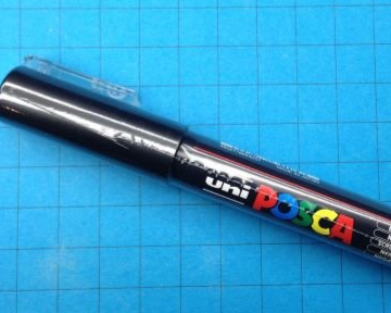 Posca-Stift schwarz