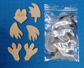 verrücktes Pfahl-Huhn