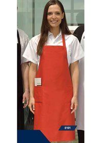 Hospitality Uniforms - Lighter Weight Bib Apron with pockets