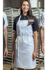 Hospitality Uniforms - Bib Apron no pockets