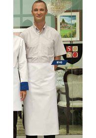 Uniforms - Kitchen Chef Cook Square Apron Poly Polyester