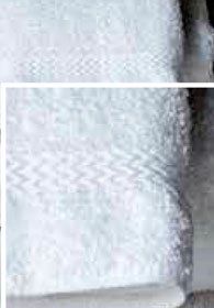 Hospitality Dobby Border Bath Towel
