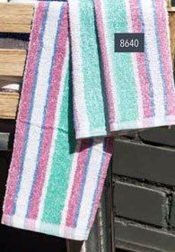 Hospitality Striped Hand Towels