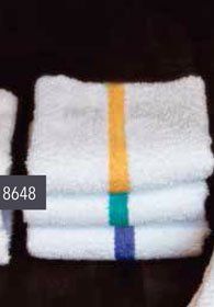 Hospitality White Striped Terry Kitchen Bar Towel