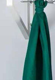 Hospitality Green Huck Cotton Kitchen Bar Towel