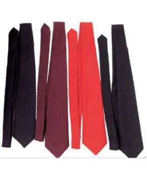 Uniforms - Solid Colour Color Ties, Polyester
