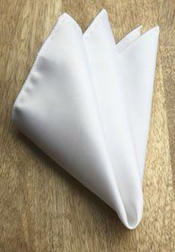 Hospitality Uniforms - Accessories, Pocket Squares, Satin