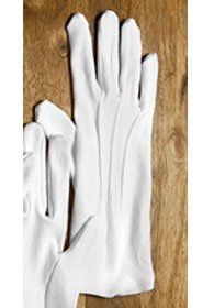 Hospitality Uniforms - Server, Steward, Footman Doorman Gloves, Nylon
