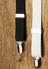Hospitality Uniforms - Accessories, Suspenders. clips attachment