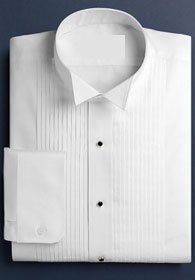 Uniforms - Men's Wingtip Tuxedo Shirt