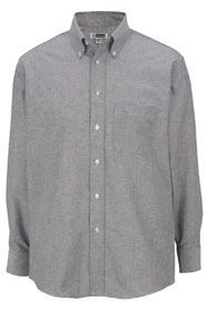 Uniforms - Men's Long Sleeve Shirt Button Down Poplin