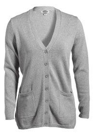 Uniforms - Cardigan Sweaters with Buttons, Cotton Blend