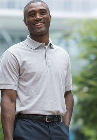 Uniforms - Housekeeping, Spa, Medical Men's Polo Shirt Cotton Blend