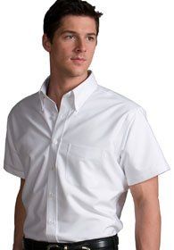 Uniforms - Men's Short Sleeve Pinpoint Oxford Shirt