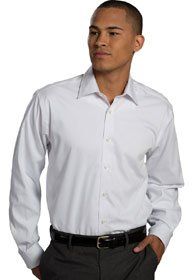 Uniforms - Long Sleeve Tailored Wrinkle Free Oxford Shirt