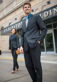 Uniforms - Men's Washable Synergy Suit Separates - Jacket, Pants