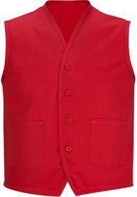 Uniforms - Cotton Blend Vest, waist pockets