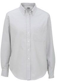 Uniforms - Women's Long Sleeve Blouse Open Neck Poplin