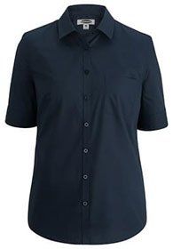 Uniforms - Women's Short Sleeve Light Weight Poplin Shirt