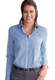 Uniforms - Women's Long Sleeve Shirt Comfort Cotton Blend