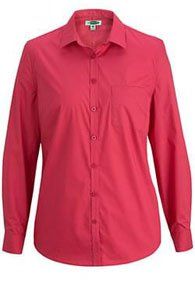 Uniforms - Women's Long Sleeve Shirt Comfort Cotton Blend