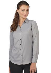 Uniforms - Women's Long Sleeve Pinpoint Oxford Shirt
