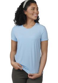 Uniforms - Women's Jewel Neck Stretch Knit Top